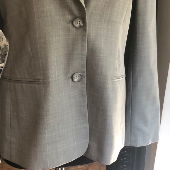 Grey Front Button Jacket - Picture 5 of 5